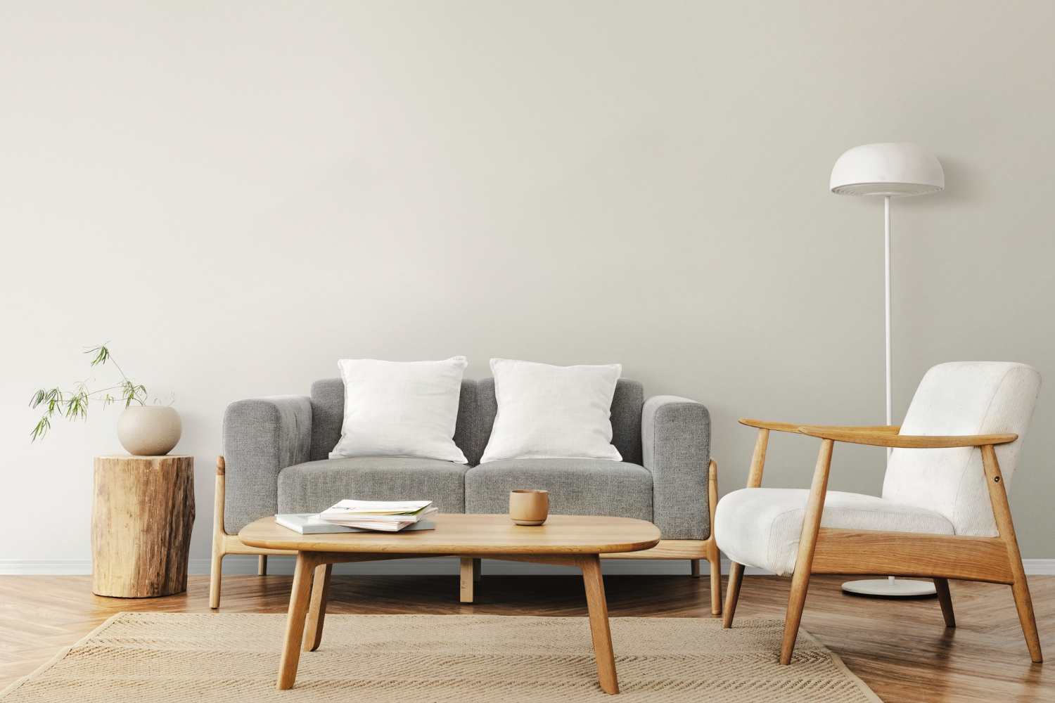 Living Room Furnitures - Scandinavian Interior Design